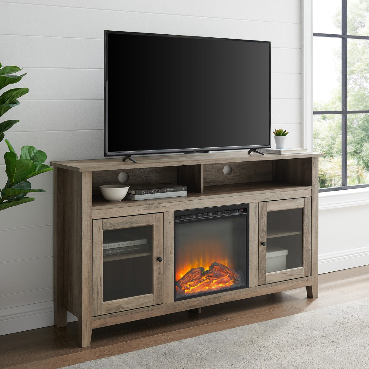 Miro Fireplace TV Stand