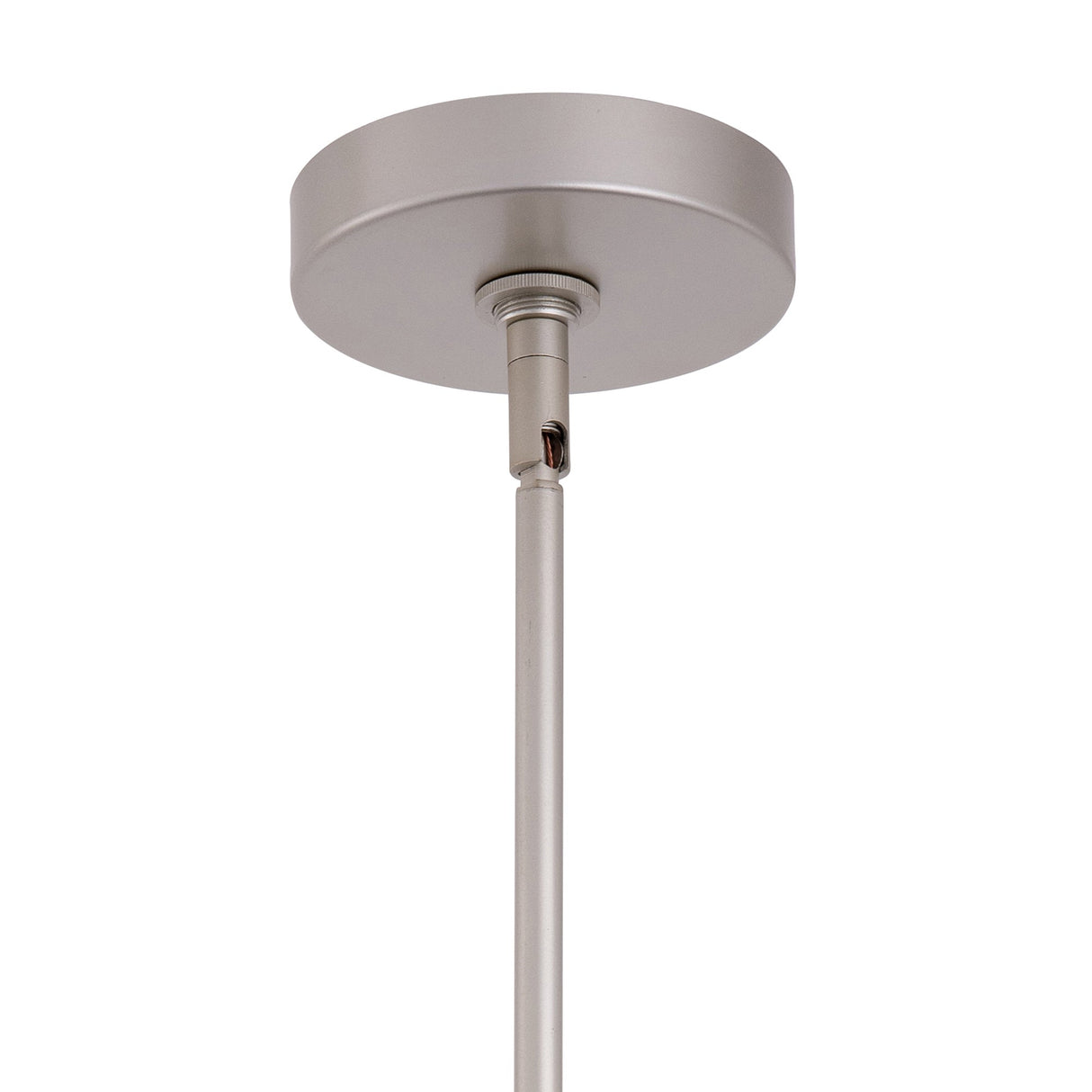 Modern 1-Light Metal Dimmable Pendant Light