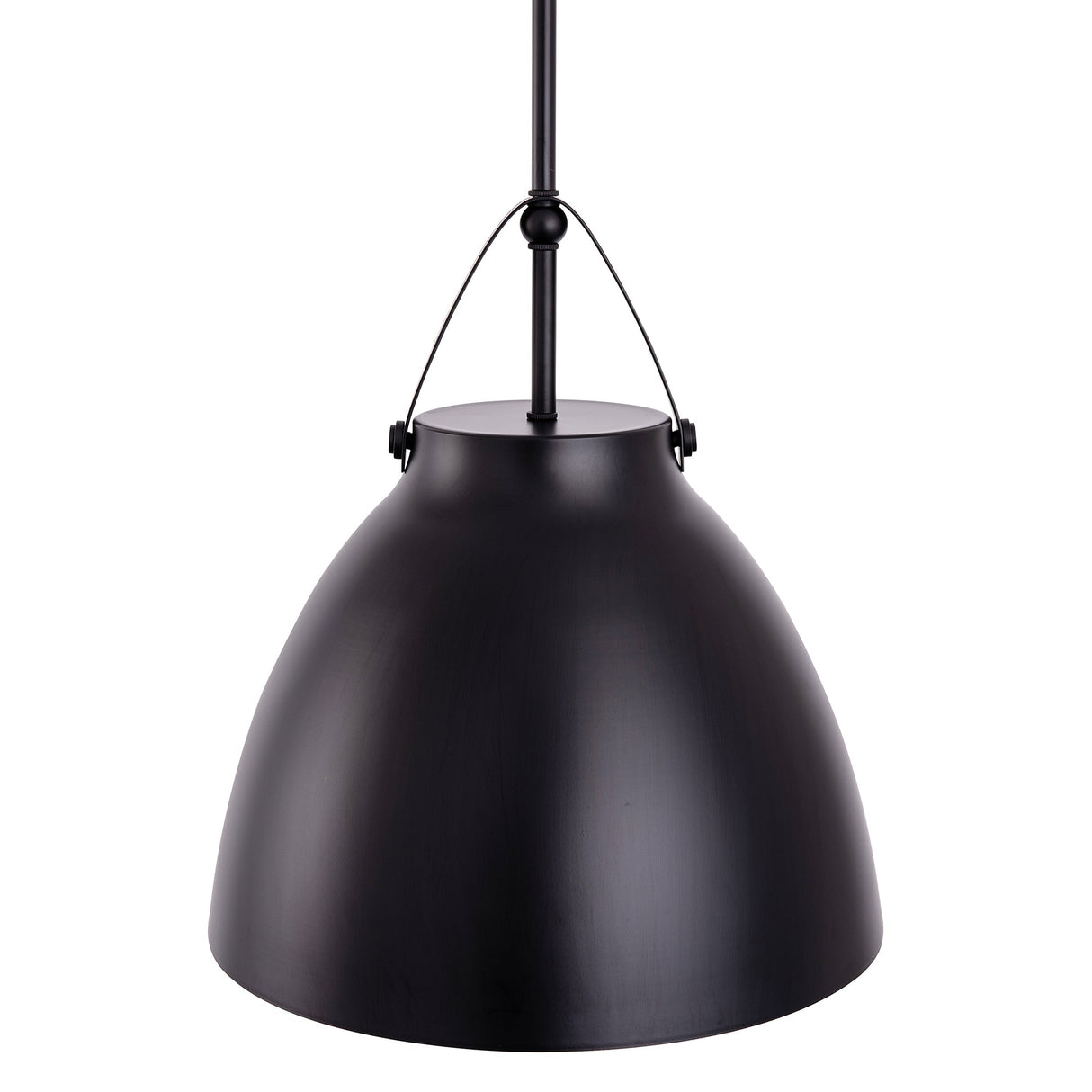 Modern 1-Light Metal Dimmable Pendant Light