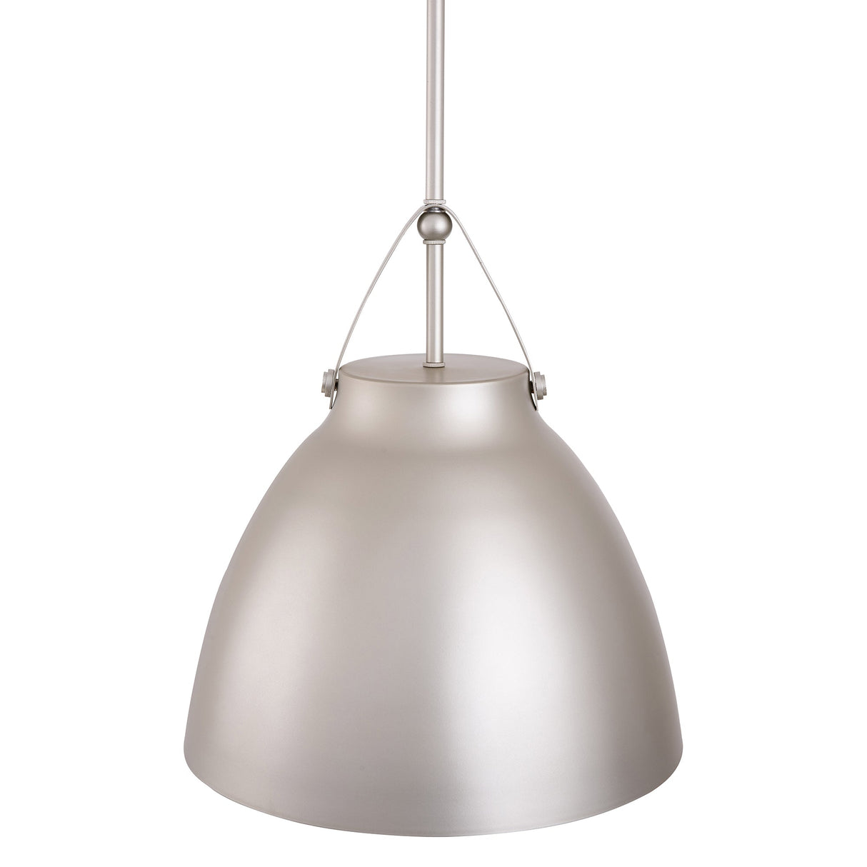 Modern 1-Light Metal Dimmable Pendant Light