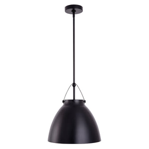 Modern 1-Light Metal Dimmable Pendant Light