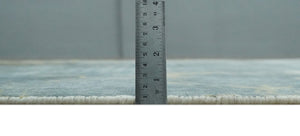 Modern Abstract Gray, Olive and Beige 5x8 Hand loom Viscose Area Rug
