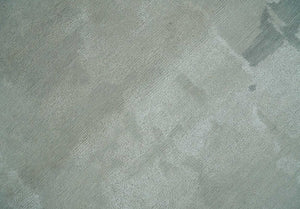 Modern Abstract Silver And Gray Hand knotted Art Silk Area Rug