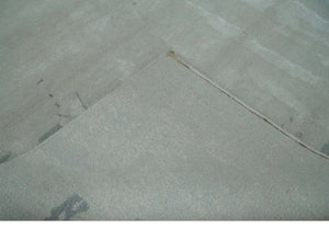 Modern Abstract Silver And Gray Hand knotted Art Silk Area Rug