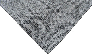 Modern Contemporary 5x8 Black and White Handmade Area Rug