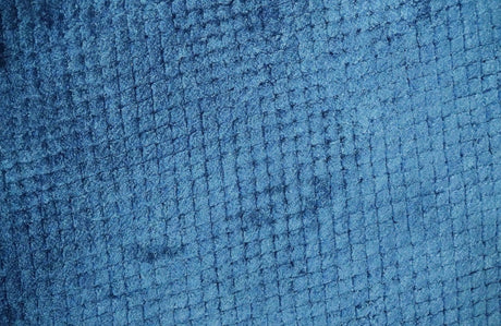 Modern Geometrical Cross Square Hand Made 2x4 Blue Art silk Area Rug