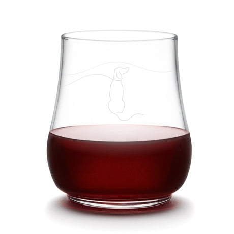 Modern Pets Woof All Purpose Glasses, 17 ounce, Set of 4