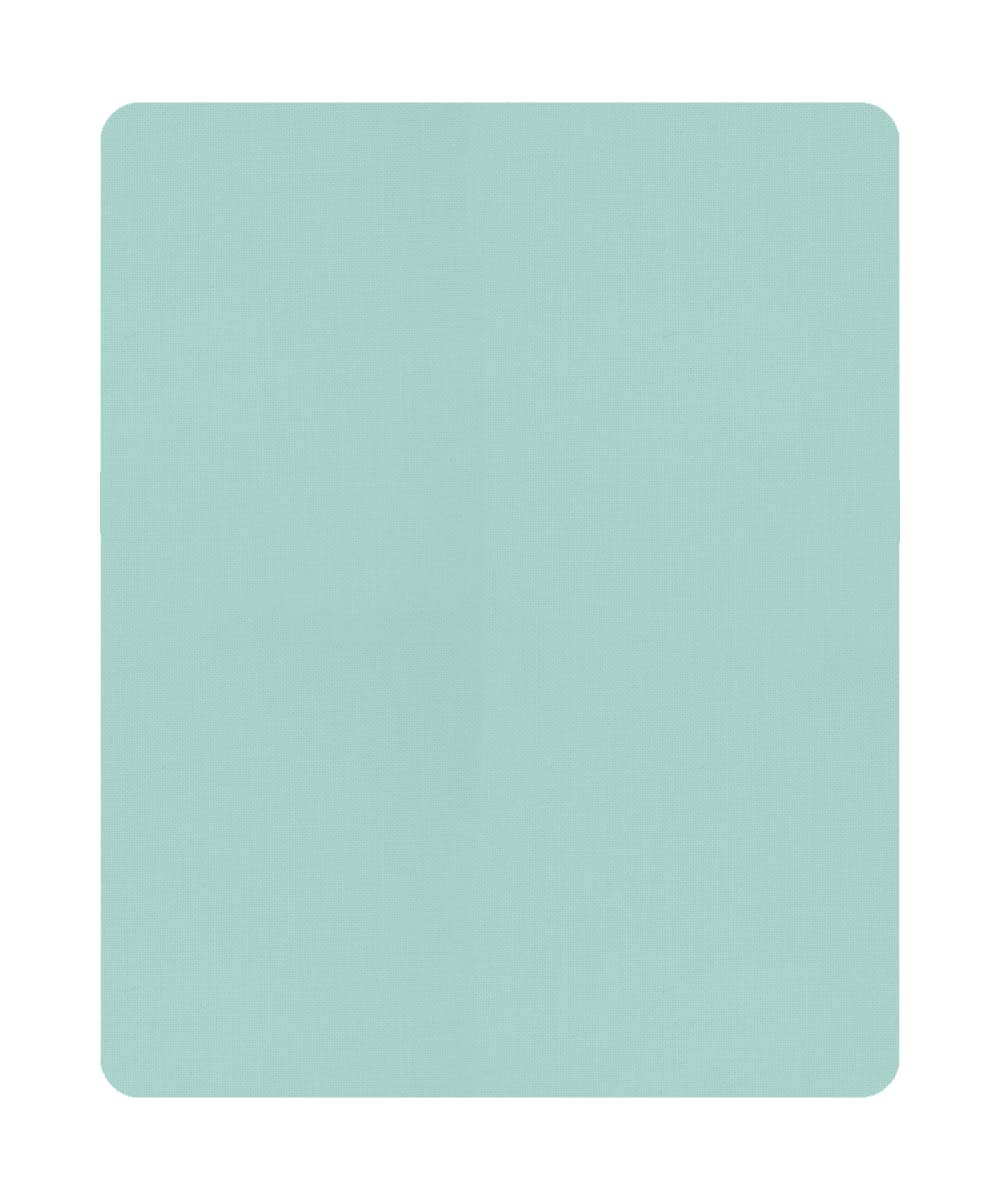 Moderne Flush Mount Conversion Kit 16"w Island Paradise Linen Drum Lampshade
