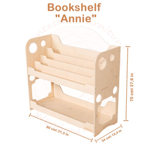 Montessori Book Display Shelf