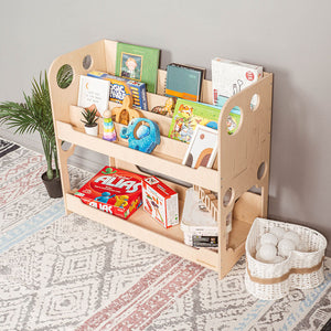 Montessori Book Display Shelf