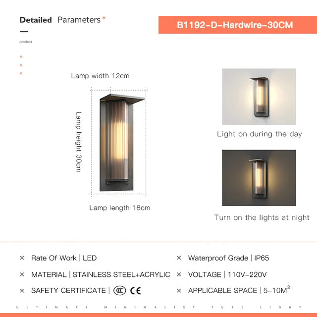 Morros Outdoor Wall Light