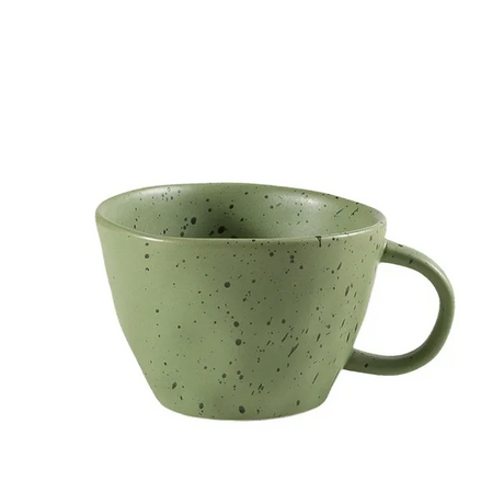 Calmeca Ceramic Mug by EllureDecor, combining artisan charm with practical usability