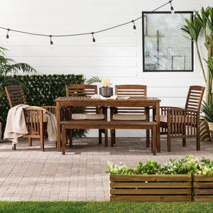 Mumford Outdoor Patio 6-Piece Dining Set