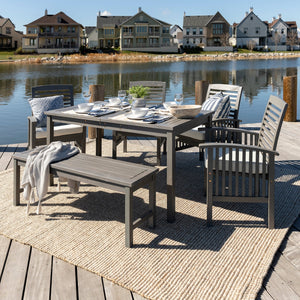 Mumford Outdoor Patio 6-Piece Dining Set