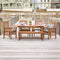 Mumford Outdoor Patio 6-Piece Dining Set