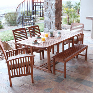 Mumford Outdoor Patio 6-Piece Dining Set