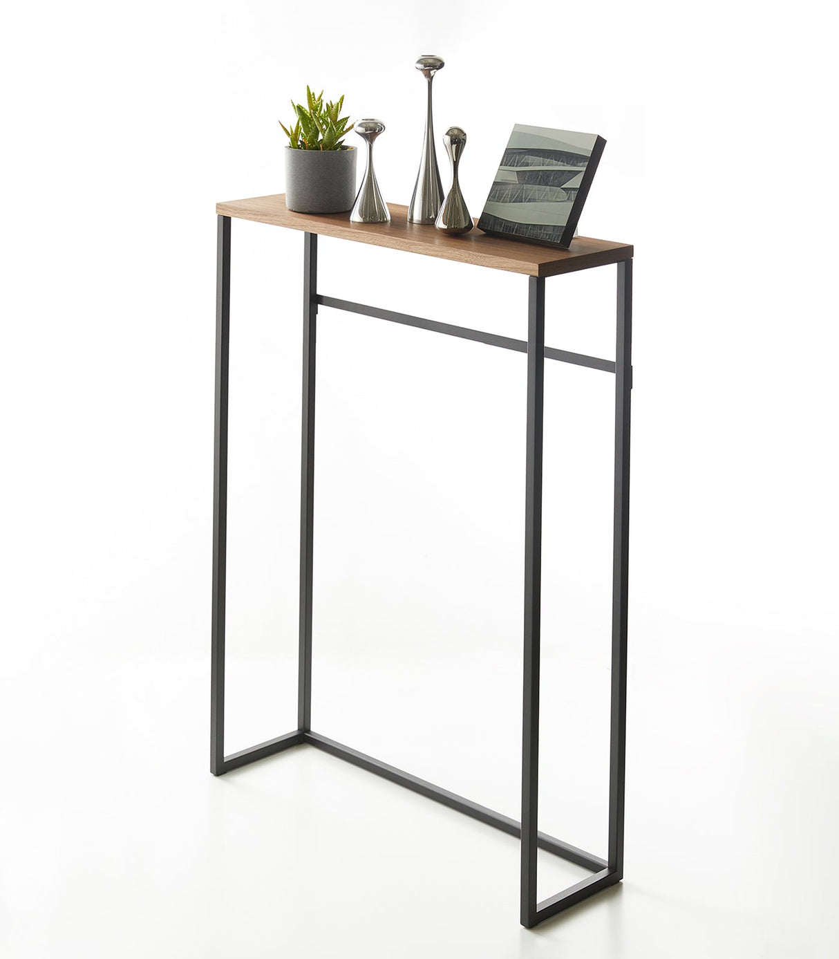 Narrow Entryway Console Table (32" H) - Steel