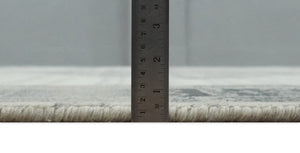 Natural Wool Hand Knotted Ivory and Gray Traditional Multi size wool Area Rug, Kids, Living Room and Bedroom Rug
