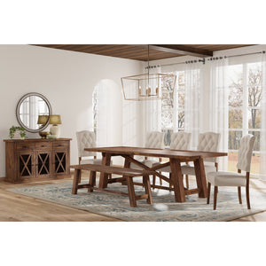 Newberry Bench, Medium Brown