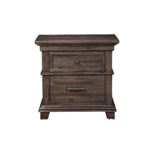 Newberry Nightstand, Salvaged Grey