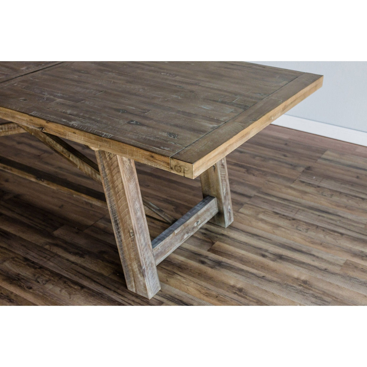 Newberry Rectangular Dining Table, Weathered Natural