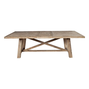 Newberry Rectangular Dining Table, Weathered Natural