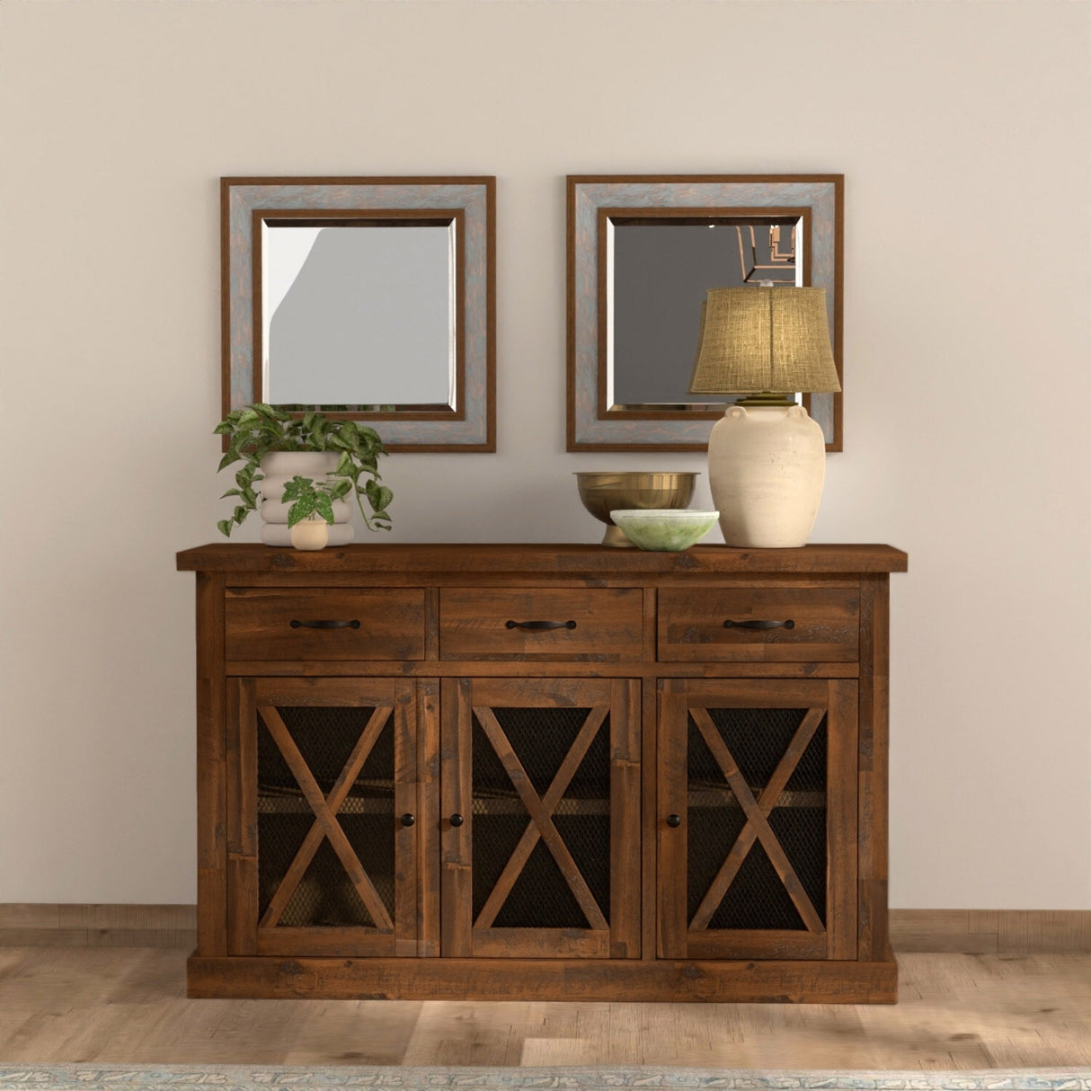 Newberry Sideboard, Medium Brown