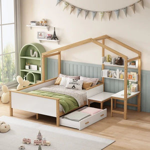 Nina Children's Bed with Desk