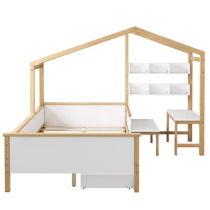 Nina Children's Bed with Desk