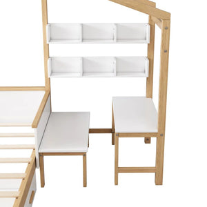 Nina Children's Bed with Desk