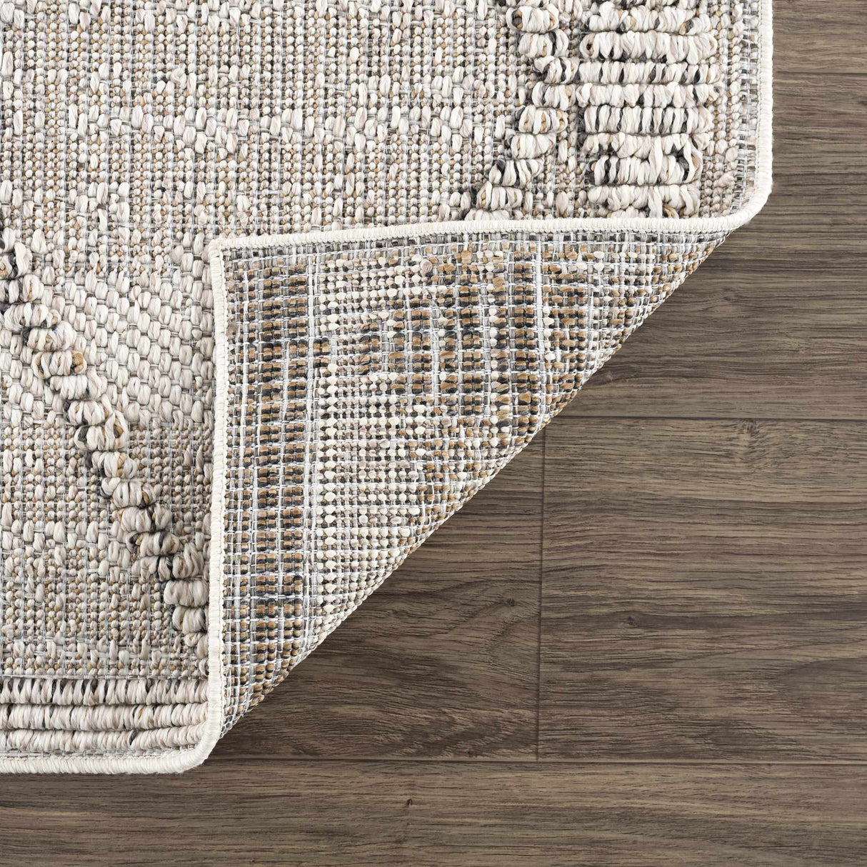 Nyla Bone Indoor & Outdoor Rug - Clearance