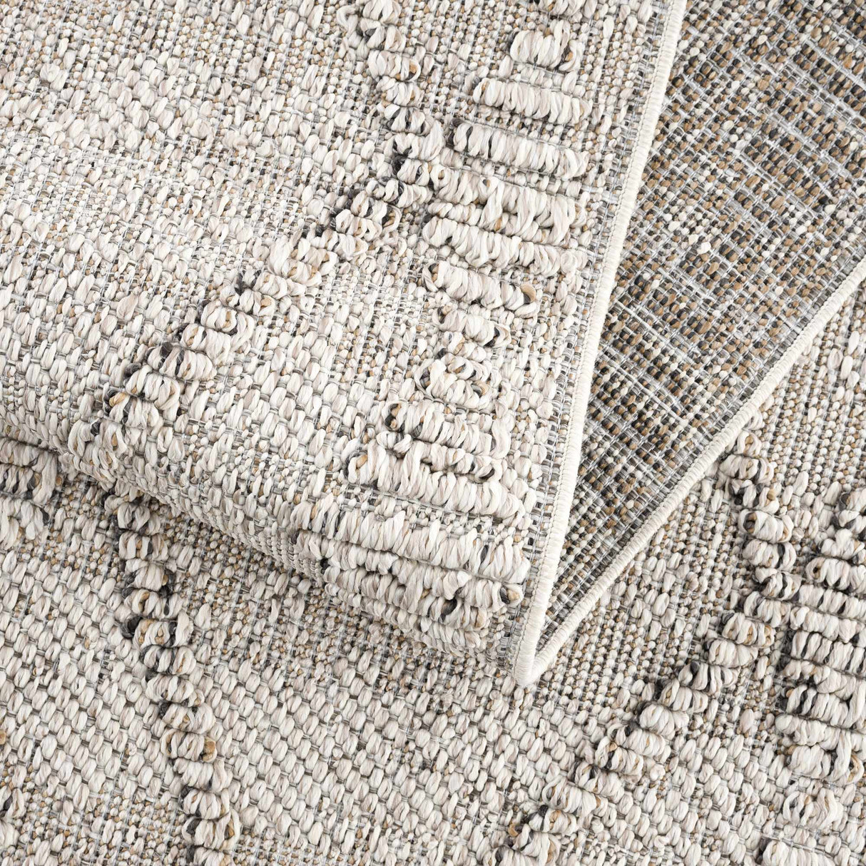 Nyla Bone Indoor & Outdoor Rug - Clearance