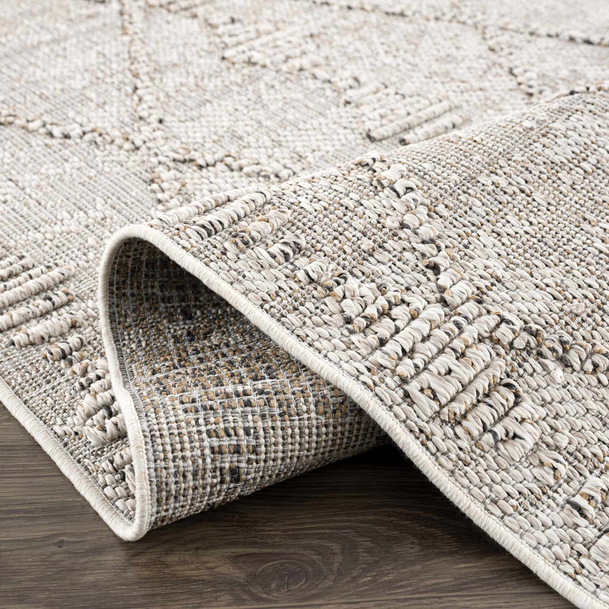 Nyla Bone Indoor & Outdoor Rug - Clearance