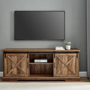 Oakridge Sliding Barn Door TV Console