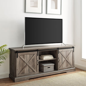 Oakridge Sliding Barn Door TV Console