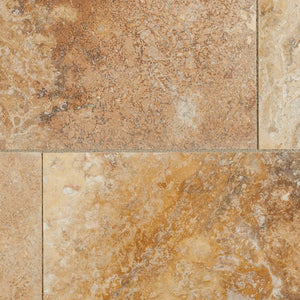 Oasis Gold Travertine Honed and Filled Floor and Wall Tile - Livfloors Collection