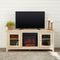 Olin Traditional Electric Fireplace TV Stand