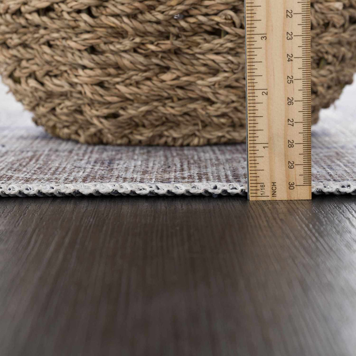 Olive Nisa Vintage Washable Area Rug