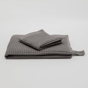 Olivia Waffle Bath Towels