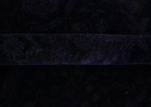 Overdyed Royal Dark Purple Hand Knotted 8x10 Traditional Oushak Design Wool Accent Rug | N362810