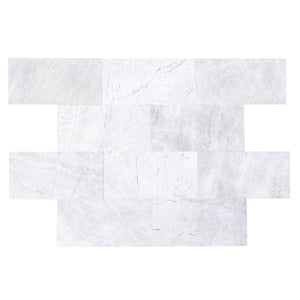 Palia White Dolomite Marble Tiles Polished Floor and Wall Tile - Belair Collection