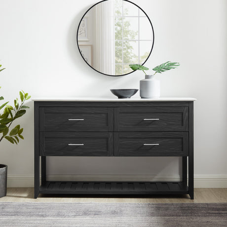 Parshall Wood Sideboard Table