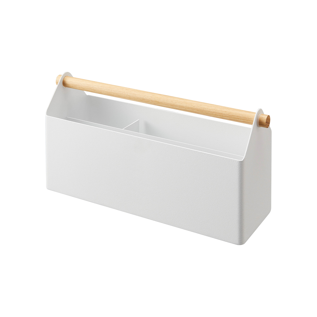 Pen + Desk Organizer - Large - Steel + Wood