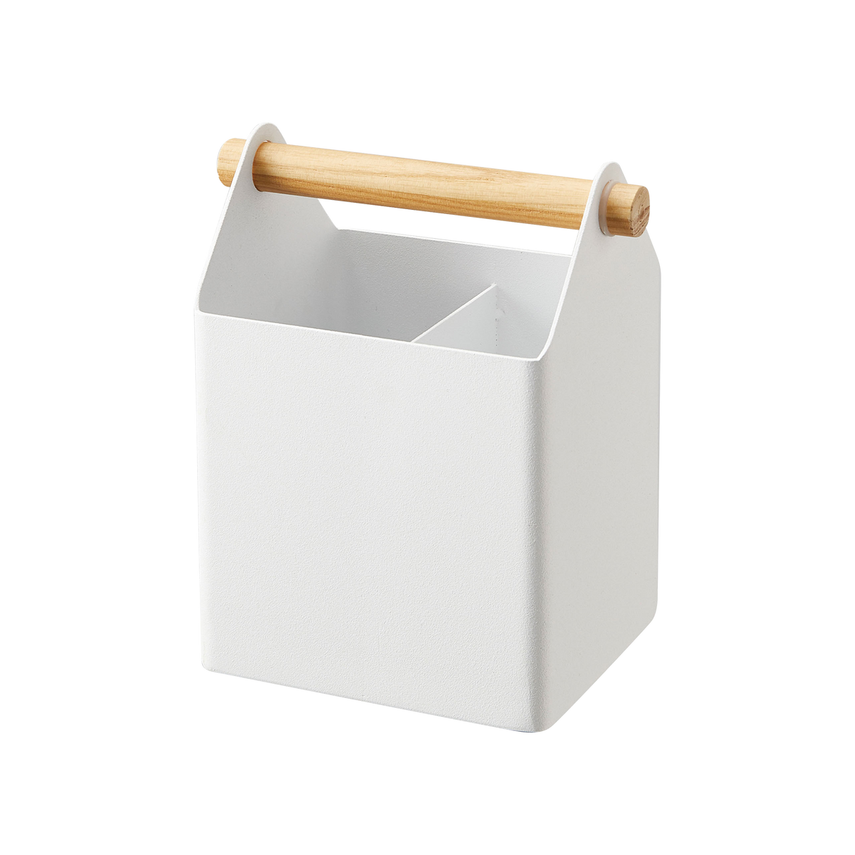 Pen + Desk Organizer - Large - Steel + Wood