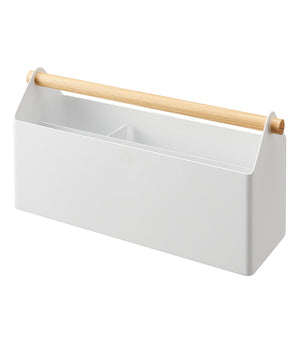 Pen + Desk Organizer - Two Sizes - Steel + Wood