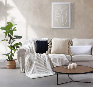 Pom Pom Throw Pillow
