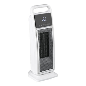 Portable PTC Ceramic Electric Heater & Fan 2000W with Remote Control, 2 Heat Settings, Safety Protection