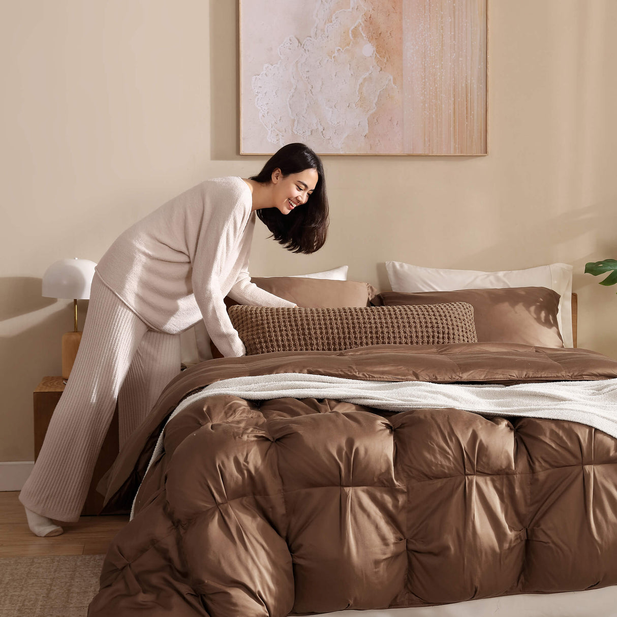 Premium Bamboo Bubble Comforter