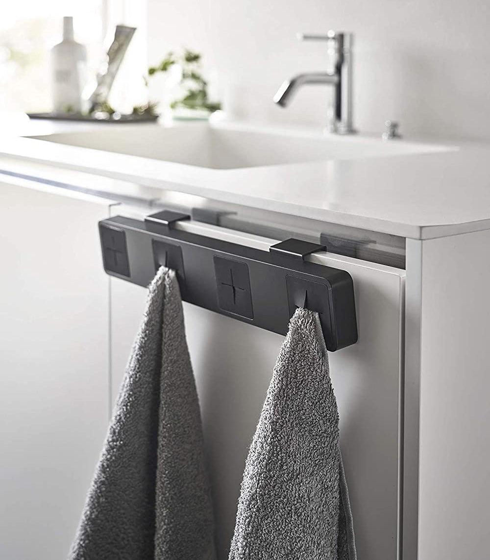 Push Dish Towel Holder