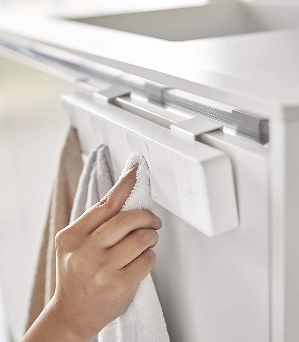 Push Dish Towel Holder